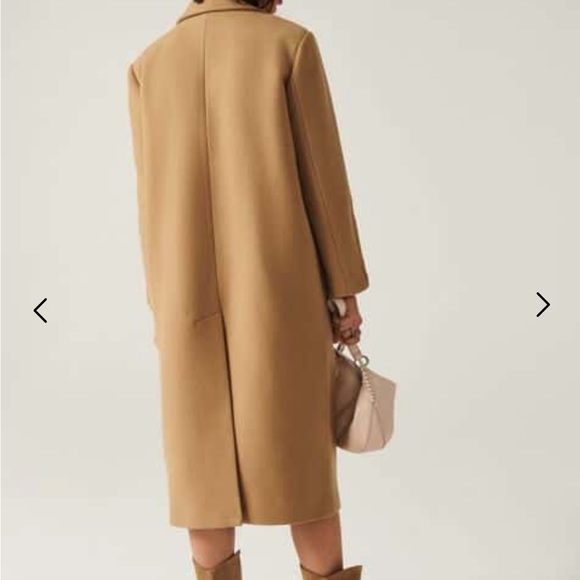 NWT ba$sh tan/ camel coat. - Picture 10 of 10
